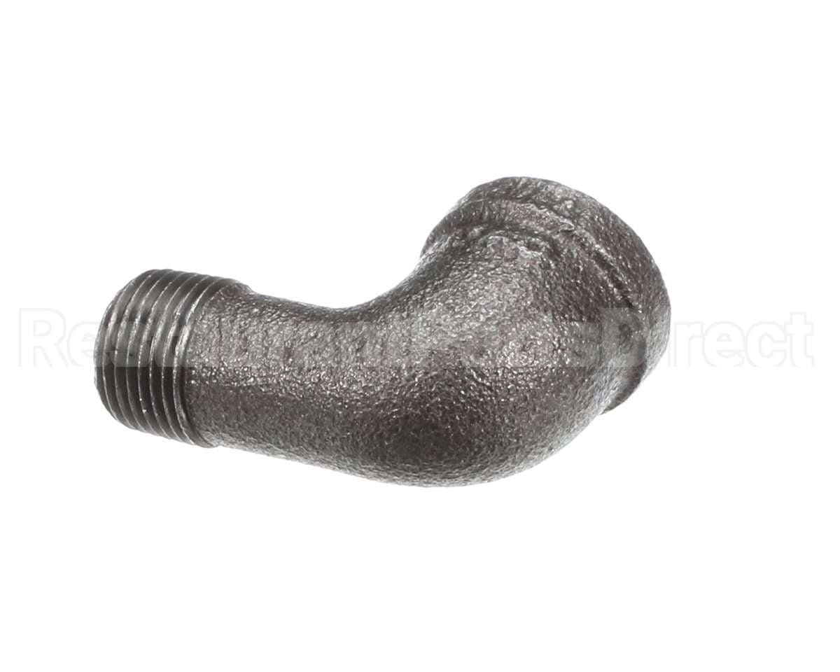 P7037752 Pitco Elbow,Blk St 90 3/8