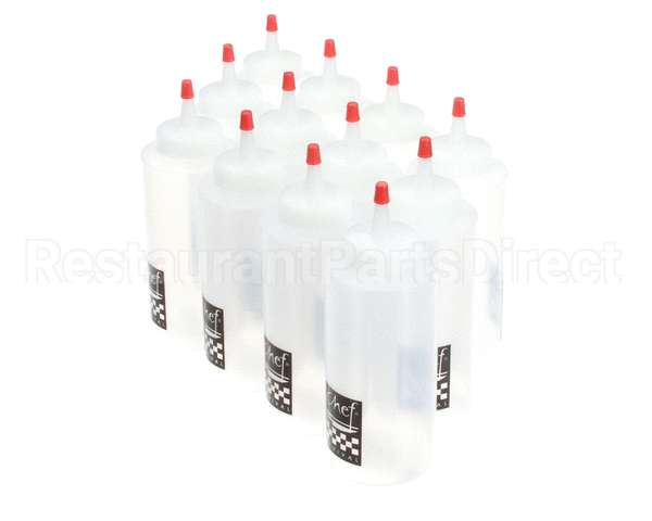 P8012 San Jamar Squeeze Bottle 12 Oz Clear