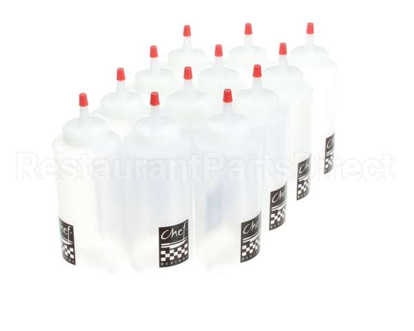 P8012 San Jamar Squeeze Bottle 12 Oz Clear