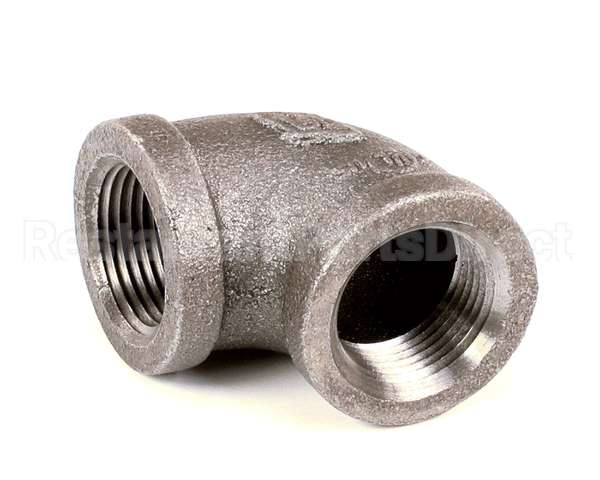 P9037679 Pitco Elbow Blk 90 3/4