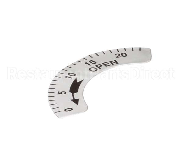 P9201-47 Middleby Eccentric Decal #C8721-01 Sdr-