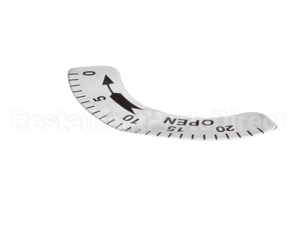 P9201-48 Middleby Eccentric Decal #C8721-02 Sdr-