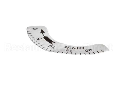 P9201-48 Middleby Eccentric Decal #C8721-02 Sdr-