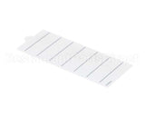 PE-25740 Alto Shaam Panel,Overlay,Insert,Menu Card