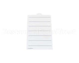 PE-25740 Alto Shaam Panel,Overlay,Insert,Menu Card