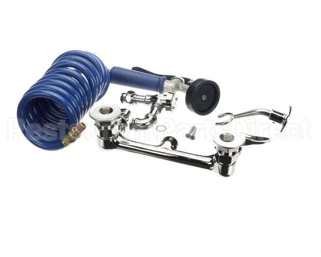 PG-8WREV T&S Brass Pet Grooming Faucet Wall 8 Centers Alu