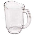 PL60CW-135 Compatible Cambro Pitcher 60 Oz Plst-135 Hammered/Clear
