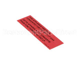 PP10426 Pitco Label,Gas Notice Cvrsn Lp