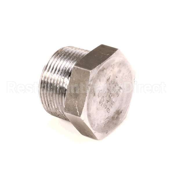 PP10479 Compatible Pitco Plug, Blk Hex Head 1 1/4 Npt