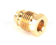 PP10618 Pitco Nut,Comp W/ 1/4 Ferrule Brass