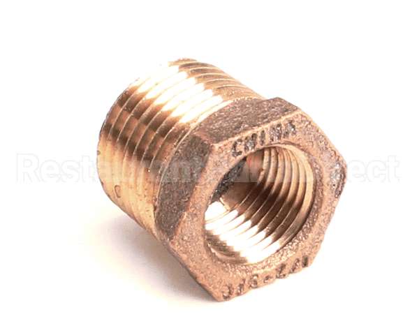 PP10657 Pitco Bushing,Rdcr Hex 1/2X3/8 Npt Brs