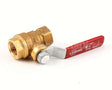 PP10945 Pitco Valve,Wtr 3/8 Ball Brass