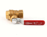 PP10945 Pitco Valve,Wtr 3/8 Ball Brass