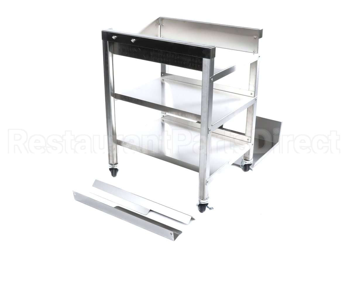 PS1682 Winston Tray Cart - With Basket Stand