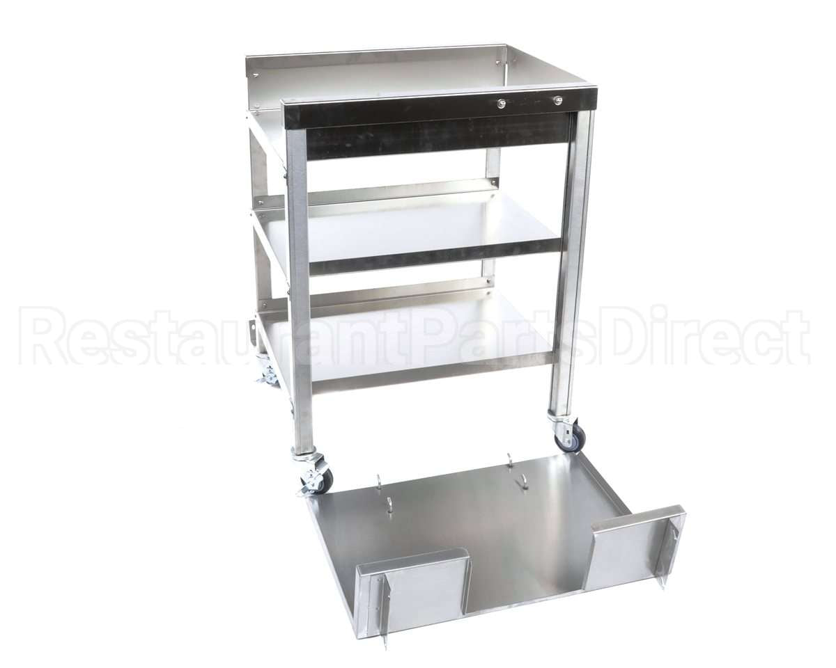 PS1682 Winston Tray Cart - With Basket Stand