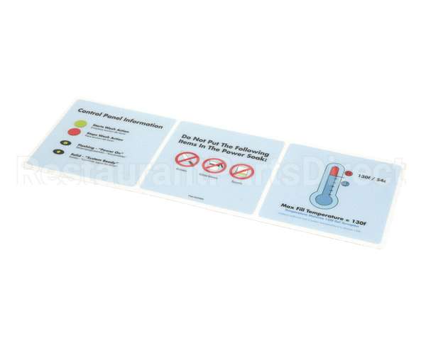 PS_32360 Power Soak Systems Decal - Backsplash Skewer Wash