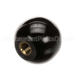 QUB600 Compatible Doyon Knob, Ball, Black Phenolic