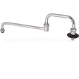R Compatible TS Brass Spout, 18"Dbl, W/Nzzle, Leadfree