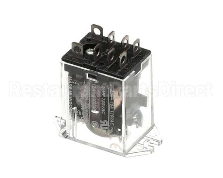 R0196 Bki Relay, Dpdt, 220/240V, Flange Mount