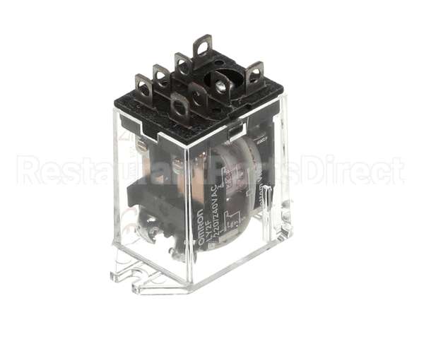 R0196 Bki Relay, Dpdt, 220/240V, Flange Mount