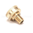 R9580 Compatible Blodgett Fitting, 1/4 Npt To Ght Brass