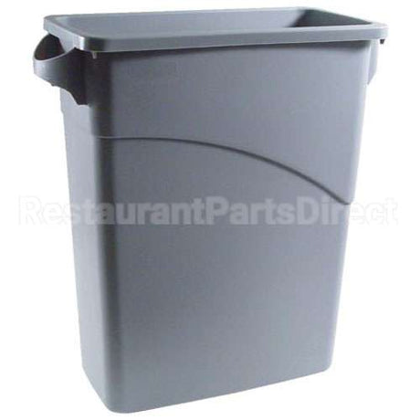 RBMD1971258 Compatible Rubbermaid 16 Gal Gray Trash Can Slim Jim W/ Handles