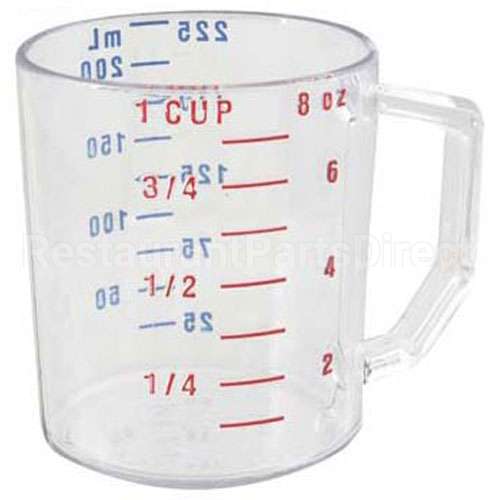 RBMD3210 Compatible Rubbermaid Cup, Measuring(1Cup, Dry, Clear)