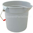 RBMD90-2963-A1 Compatible Rubbermaid 2 Gallon Gray Sanitizer Bucket