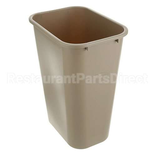 RBMDFG295700BEIG Compatible Rubbermaid 10 Gal Trash Can Beige