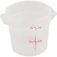 RFS1PP-190 Compatible Cambro Container-Soft Rd 1 Qt Semi-Clr