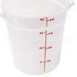 RFS4-148 Compatible Cambro Container Rnd 4Qt -148 Poly/White