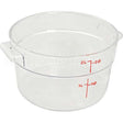 RFSCW2135 Compatible Cambro Container Clear Rd 2Qt