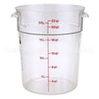 RFSCW22-135 Compatible Cambro Cntainer Clr Rd 22Qt-135