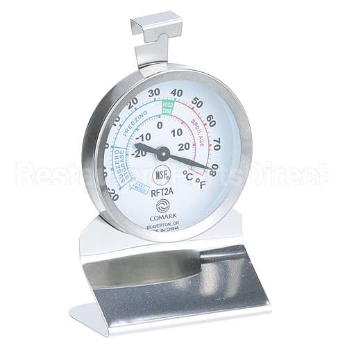RFT2AK Compatible Comark Refrigeration Thermomete 2.25 X 2.25", -20 To 80F