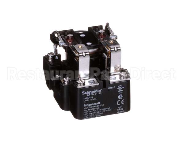 RLY1 Food Warming Power Relay 30Amp Dpdt 120V