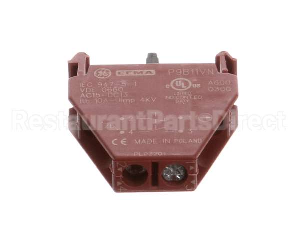 S0308 Bki Switch, No/Nc Block Ge 9Pb11Vn