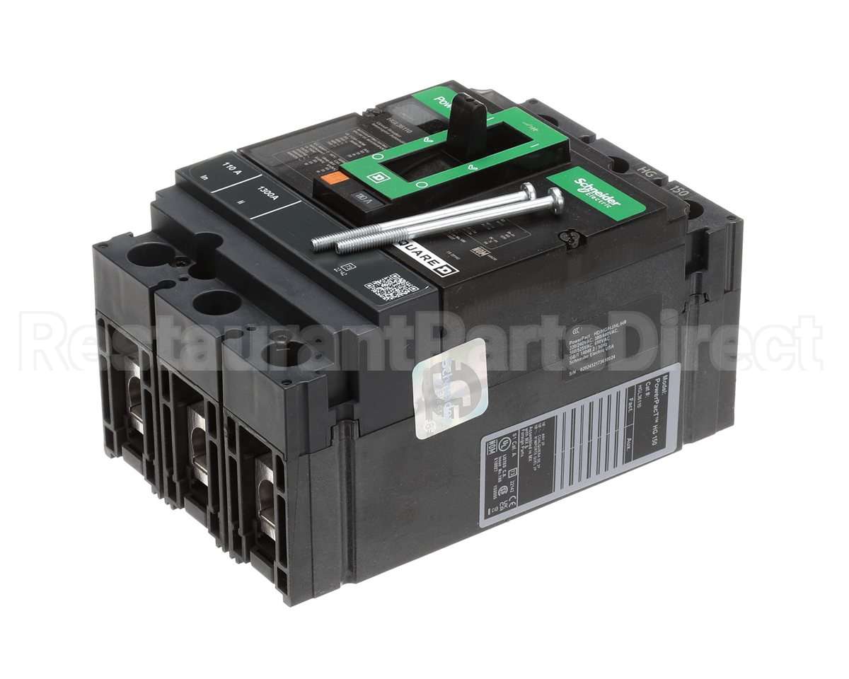 S1-02439525000 York Circuit Breaker, 110.0A,600V,3Pole