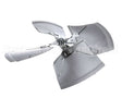 S1-02645757000 York Propeller Fan,22",Cw,3-28,1/2 Inch Bore