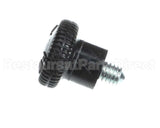 S1-02924412000 York Door Knob (Black) Long Collar, Mag Door