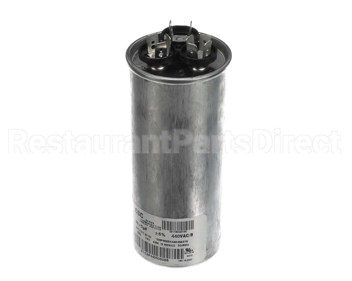S1-CAP4405060DR York Capacitor,Run Dual,60/5Mfd,440V,Round