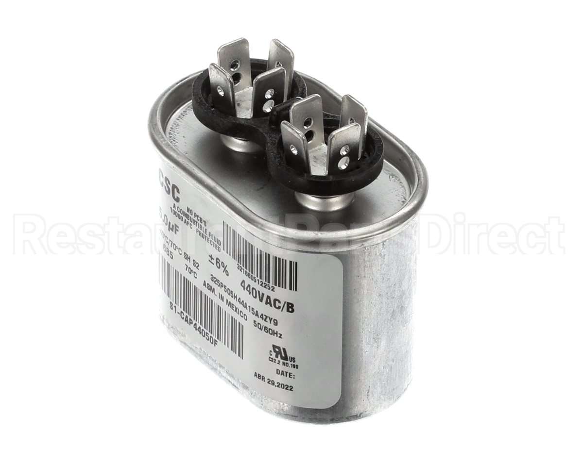 S1-CAP44050F York Capacitor,Run Single,5Mfd,440V,Flat