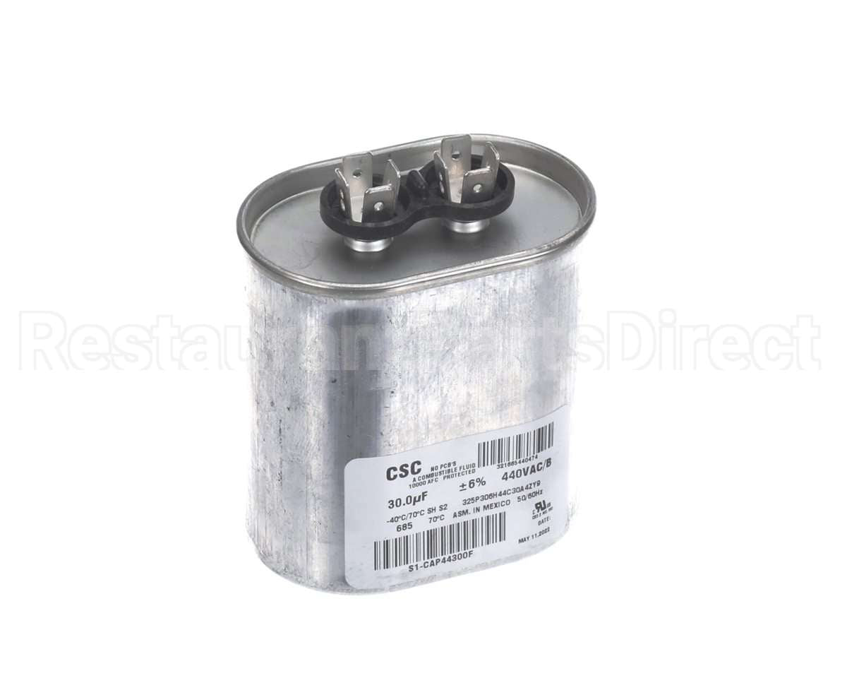 S1-CAP44300F York Capacitor,Run Single,30Mfd,440V,Flat