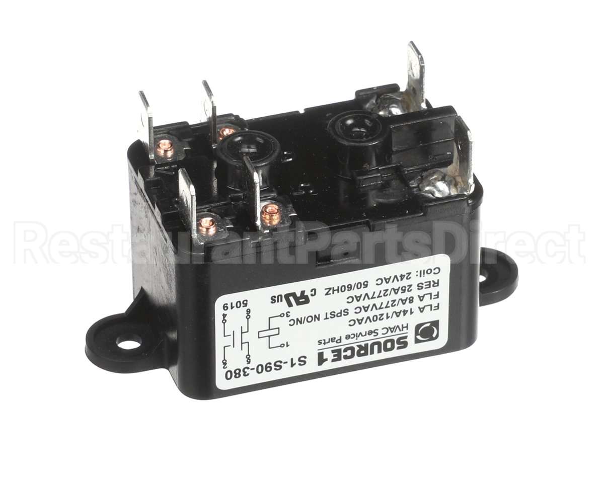 S1-S90-380 York Relay,Fan,24V Coil,50-60Hz,Spst-No/Nc