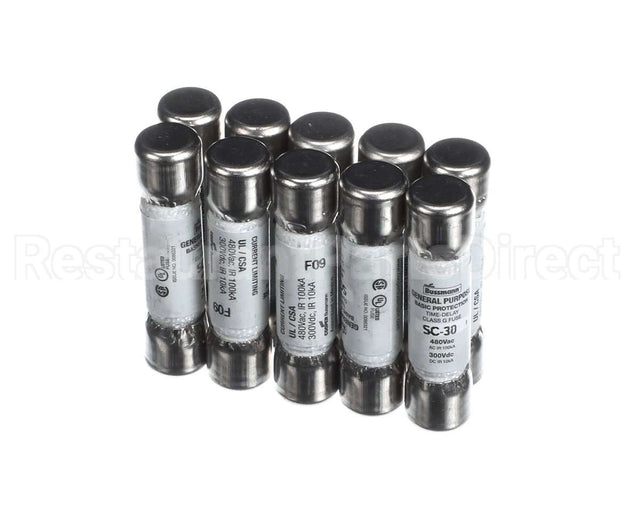 S1-SC30 York Fuse,Buss,Time Delay,480V,30A (M10)