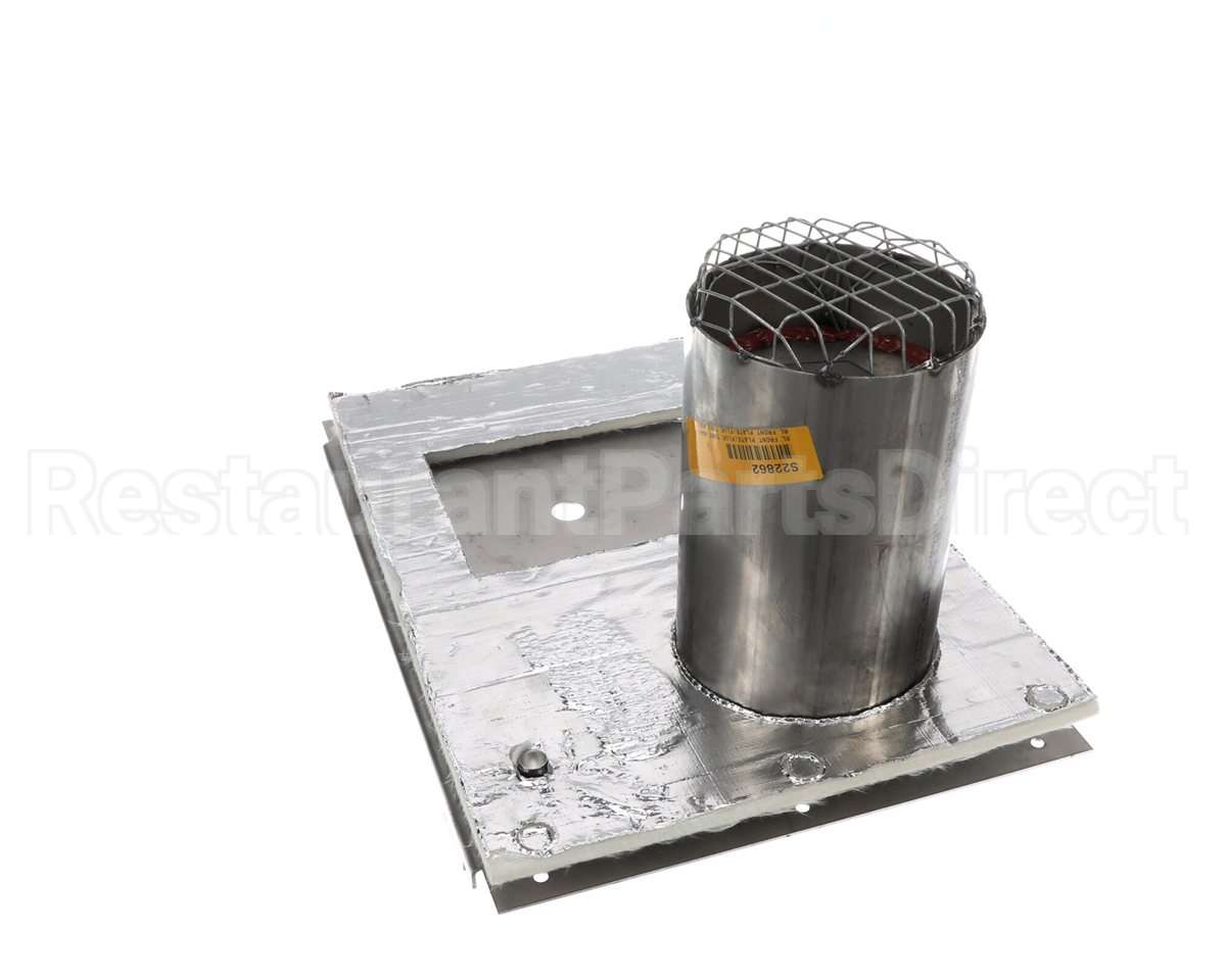S22862 Aaon Rl Front Plate/Flue Tube Assembly