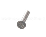 S503 Edlund Screw, 10-32 X 1 S/S Fh Slotte