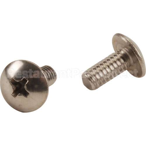 SC122-44 Compatible Hobart Screw, 8-32Thd X 3/8", S/S, 2-Pk