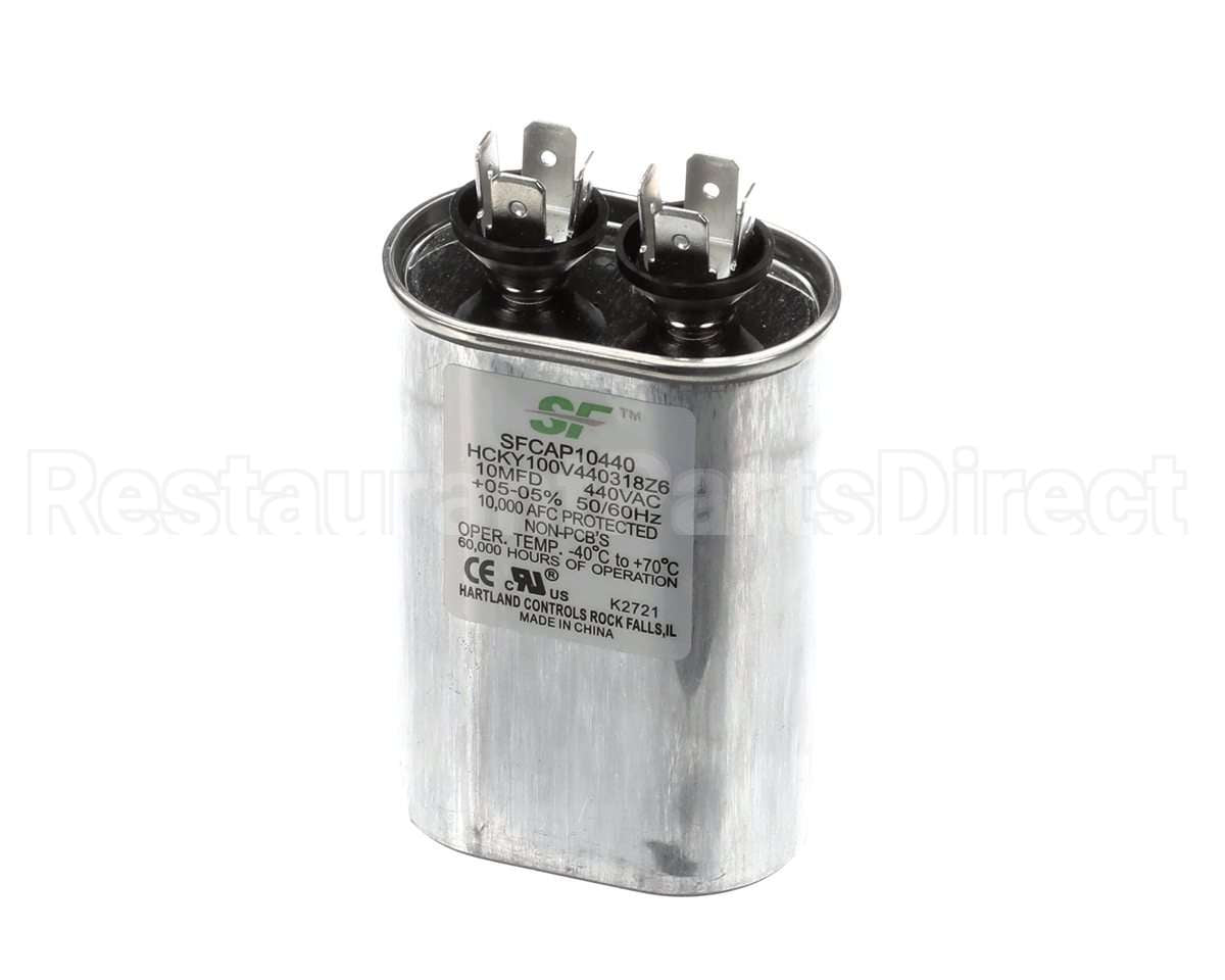 SFCAP10440 Trane Capacitor; 10Mfd 370/440V Oval Run
