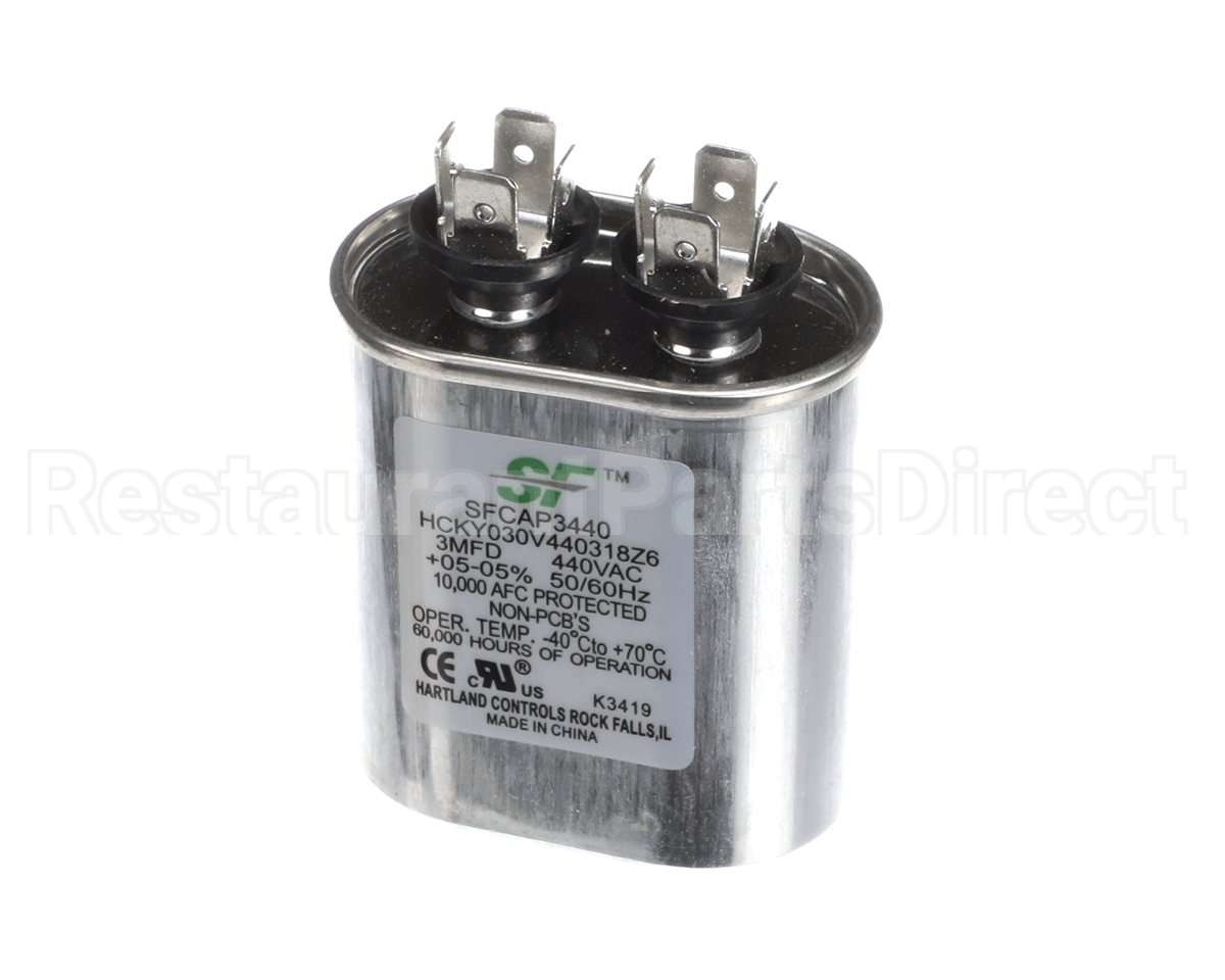 SFCAP3440 Trane Capacitor, 3Mfd 370/440V Oval Run Capaci