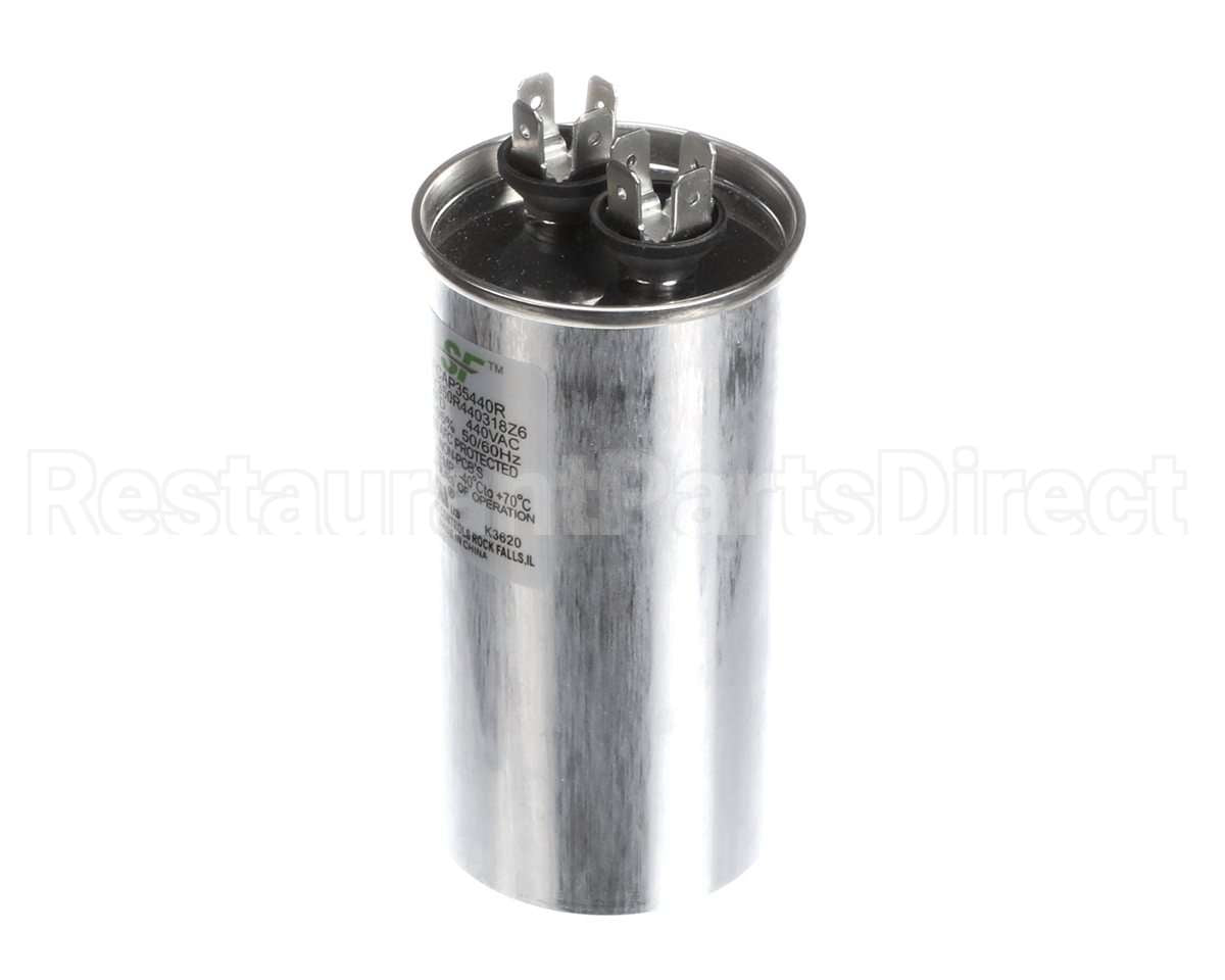 SFCAP35440R Trane Capacitor; 35Mfd 370/440V Round Run Capa